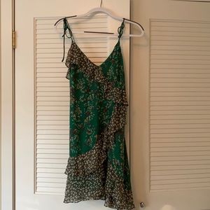 Green Floral Dress
